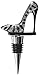 Zebra High Heel Wine Bottle Stopper