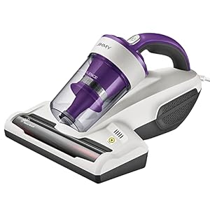 Jimmy JV12 Aspirateur Anti-acariens, Aspirateur Matelas et Textiles, Aspirateur à Main 10kPa avec lumière UV-C et Ultrasons, Forte Aspiration 400W Puissance, pour lit, Meubles de Canapé et Plus