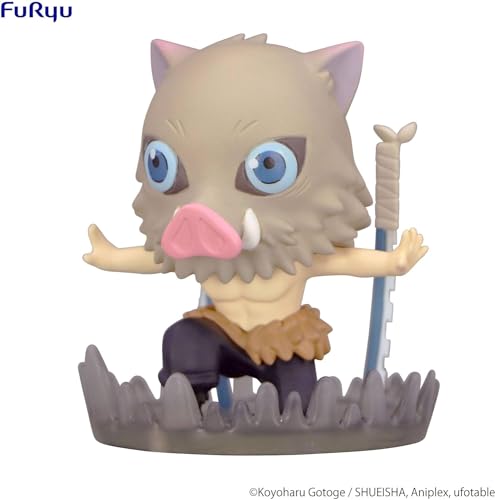 MERCHANDISING LICENCE Kimetsu No Yaiba Hold Figure Hashibira Inosuke, Multicolor, 7 (EU) - Image 2