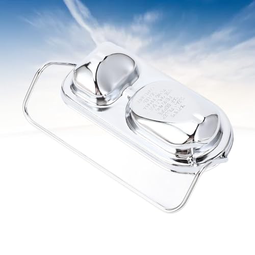 Tampa do Cilindro Mestre do Freio Cromado, Estrutura de Metal Forte para Carros de Passageiros 1973-