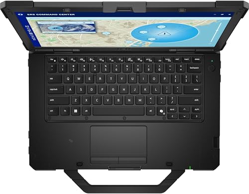 Image of Dell Pro Rugged 14 inch FHD Laptop - Intel Core Ultra 5 135U 12-Core Processor, 64GB DDR5 RAM, 1TB NVMe SSD, AI Boost, Intel Graphics, Backlit Keyboard, Webcam, Windows 11 Pro