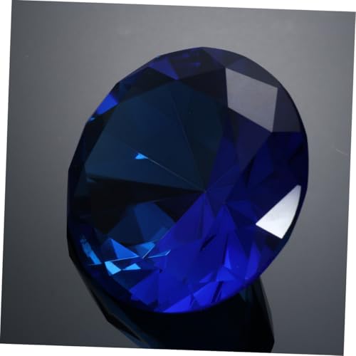Diseño único en cristales de diamante azul para centros de mesa 3