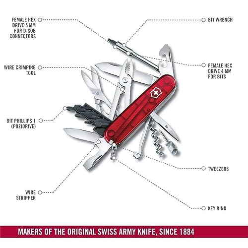 Schweizer Taschenmesser Victorinox Cyber Tool M mit 32 Funktionen