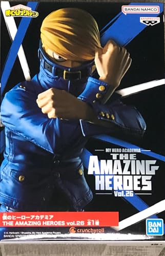 Banpresto Statuette My Hero Academia Tsunagu Hakamada Best Jeanist - The Amazing Heroes Vol.26 BP19474 - Hauteur 15 cm - Multicolore