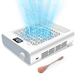 CGBE Aspiratore Professionale per Unghie: Aspiratore per Unghie a 3600 giri/min con 2 Filtri, Aspirazione Potente, Aspiratore Professionale per Unghie a 5 velocità - WL005