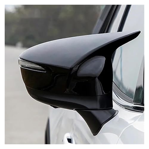 Capuchon rétroviseur Mazda CX-5 CX-3 en noir brillant pour un style sport élégant