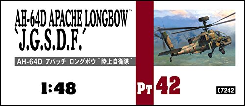 Ah-64D Apache Longbow Jgsdf Us Attack Helicopter 1/48 Hasegawa #TOP2