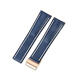 PERSONNALISEZ VOTRE STYLE: Créez la combinaison parfaite. Choisissez parmi plusieurs couleurs de bracelet (noir, bleu, marron, orange) et trois finitions de fermoir différentes (acier, or, or rose) pour une harmonie parfaite avec votre montre et votre style personnel.
