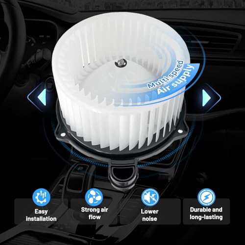 Image of 700259 Front AC Heater Blower Motor Fan Fit for Hyundai Azera 2012-2017, Elantra 2011-2016, Coupe 2013-2014, Elantra GT Equus Sonata for KIA Cadenza Forte 5 Optima Forte Koup 97113-3X000