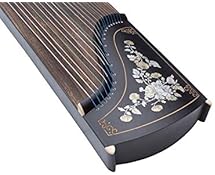 中国古筝21弦筝本体及びハードケース、立奏台、琴柱、調弦ハンマー、交換用新品弦 立昇樂器連鎖】21弦旅行古箏85公分【附贈外出琴袋】