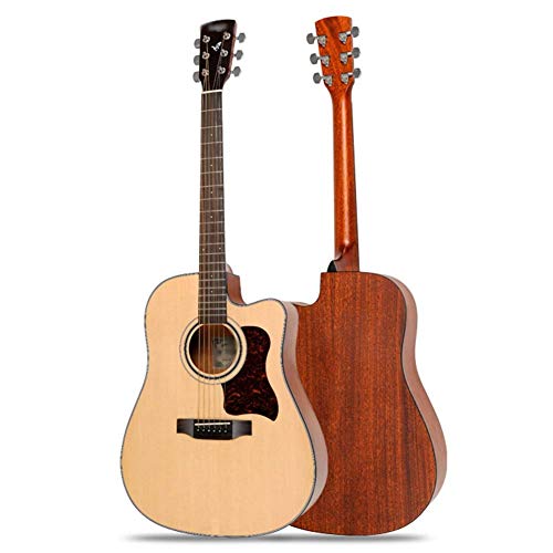 DYB Kit de démarrage de Guitare Acoustique pour débutant Spruce ABS Edging Production de Bois Massif Perfect Tone Tuner… - Les Beatles, Paul McCartney, John Lennon, RIngo Starr, George Harrison DYB Kit de démarrage de Guitare Acoustique pour débutant Spruce ABS Edging Production de Bois Massif Perfect Tone Tuner…
