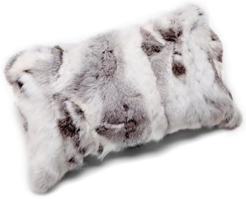 Patchwork Rabbit Fur Cushions Fur Pillows