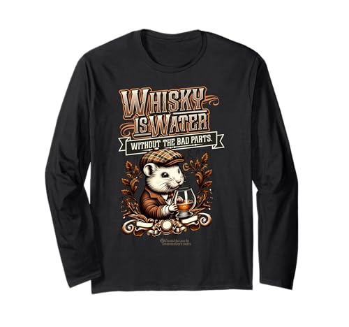 Whisky Is Water Without The Bad Parts Mouse with Scotch ����T�V���c