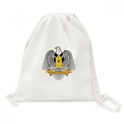 Sac à dos toile robuste Emblème Soudan du Sud imprimé premium