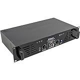 KOMFORT: Der AMP300USB-BT ist mit einem Vorverstärker ausgestattet, so dass Sie keinen Mixer benötigen, um eine Quelle anzuschließen. Außerdem ist er mit einem USB-, Cinch- und Klinkeneingang (6,35 mm) ausgestattet. Mit der Bluetooth-Option können Sie Ihre Musik von all Ihren angeschlossenen Geräten streamen.