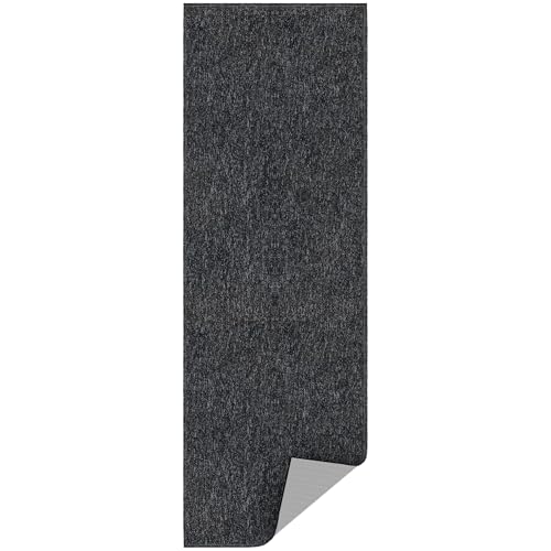 Ottomanson tapete corredor 20" x 59" negro miniatura 7
