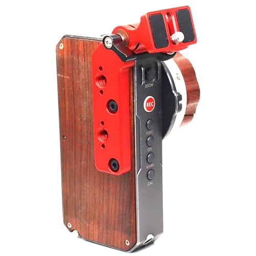 Image of Monitor Bracket for Tilta Nucleus-M Motor 1 /4 Screw Fixed Motor Mount Bracket, Red