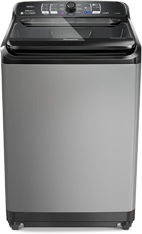 Panasonic Máquina de Lavar 12kg Titânio 127v NA-F120B1T