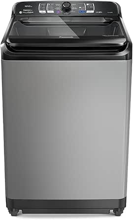  Máquina De Lavar Panasonic 12kg Titânio NA-F120B1TA 110v 