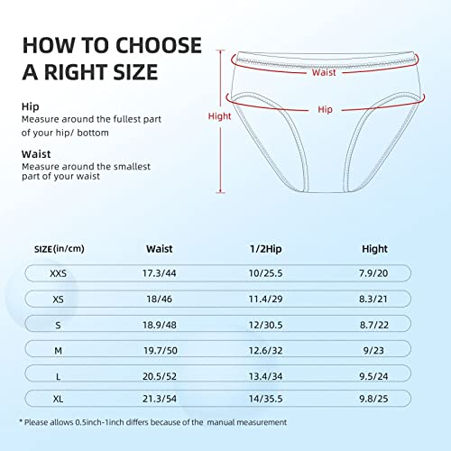 Augenstern Cotton Underwear Flamingo-Pink-Bird-Polka-Dot Girls'briefs Soft Underpants X-Small #TOP1