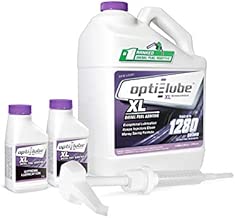 Opti-Lube XL Xtreme Lubricant Diesel Fuel Additive: 1 Gallon with Accessories (HDPE Plastic Hand Pump and 2 Empty 4oz Bottles) Treats up to 1,280 Gallons