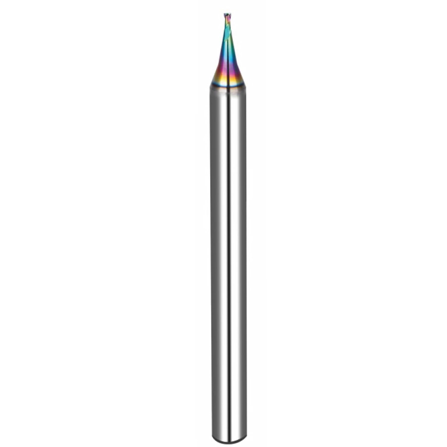 6mm Mill Dia R0.3 Miniature Solid Carbide Corner Radius Coating End Mills Router Bits Cutter Milling Tools for Hardness Steels