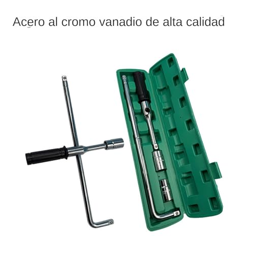 Llave de ruedas portátil para kit de herramientas de emergencia 6