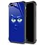 funny blue face