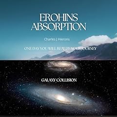 Diseño de la portada del título Erohins Absorption: Galaxy Collision