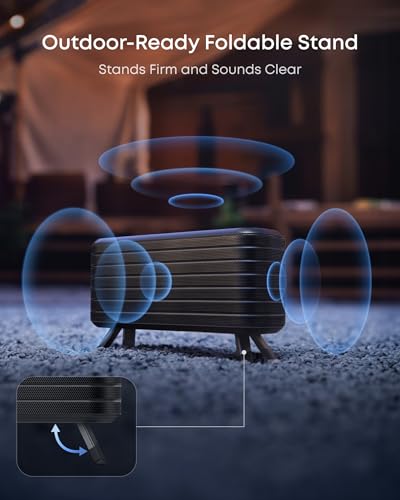 Image of NEBULA Wireless Satellite Speaker (2-Pack), Wi-Fi Speaker, IP54 Waterproof and Dustproof, 8H Playtime, 160W Surround Sound, Dolby Audio, Wireless Setup, Outdoor Use, Compatible X1 Only