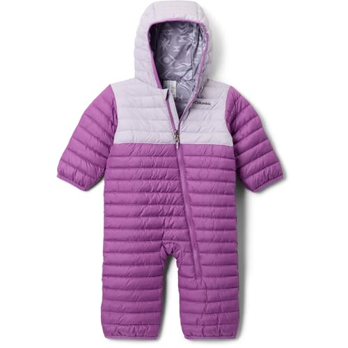 Combinaison Columbia Powder Lite II bébé réperlant et chaude couleur razzle