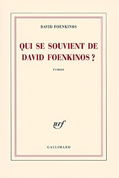 Paperback Qui se souvient de David Foenkinos ? [French] Book