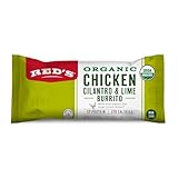 Red's All Natural Organic Chicken Cilantro & Lime Burrito, 4.5 Ounce