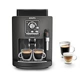 Krups Harmony Kaffeevollautomat mit Milchaufschäumdüse, 4 Kaffeespezialitäten...