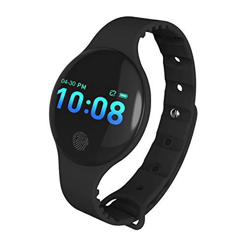 Moda Relojes Inteligentes, Allskid Unisexo Adolescente Niños Niñas Bluetooth Contador de Pasos Electrónico Relojes Smartwatches (37 * 6mm, Negro)