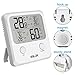 Produktbild SINZON Thermometer/Hygrometer für den Innenbereich, Digitale Luftfeuchtigkeit, °C/°Umschaltbar, Speicher Max/Min, Anzeige des Komfortniveaus, 3 Fächer zur Verwendung im Haus  Weiß