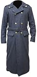 The Jasperz Who Grey Doctorr Wool Blend Long trench Coat For Men