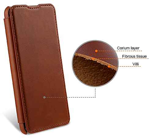 Coque Samsung S21 Plus 5G STILGUT cuir véritable anti-rayures - 3