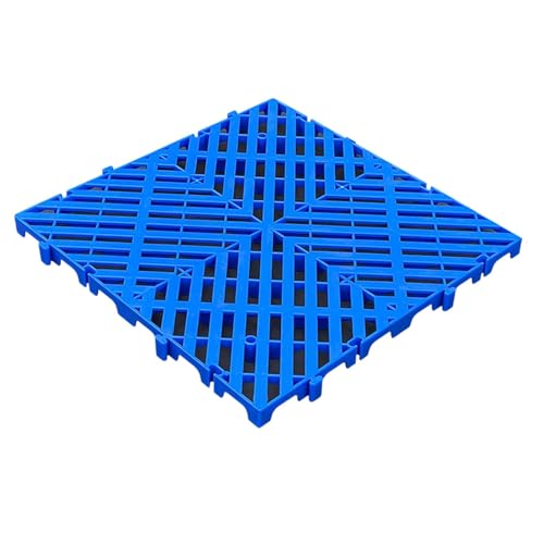 Dalle de sol étanche et ventilée MERIGLARE anti-humidité bleue - 7