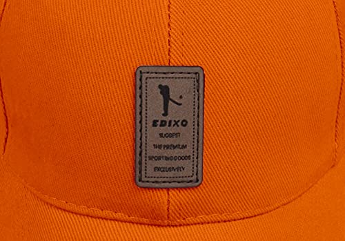 Image of solid plain unisex cotton caps free size adjustable casual look stylish cap