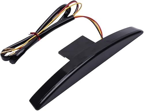 Vista 17 de DREAMIZER Luz trasera de freno de motocicleta Fender Edge Lámpara LED con siganls de giro compatible con Sportster XL883N 1200N XL1200V XL1200X Cafe