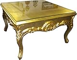 Colore: oro Casa Padrino barocco – Tavolino Gold – Tavolino da salotto – Tavolo da salotto – Tavolino da salotto