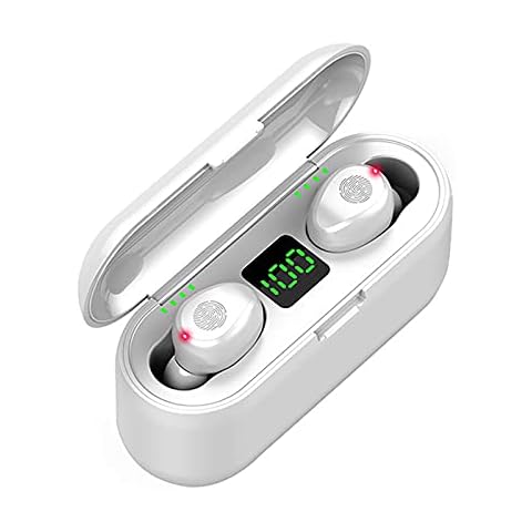 Bluetooth Headphones, Wireless Earbuds Sport Headphones With HiFi Stereo Sound With Microphone, CVC 8.0 Noise Isolation, IPX7 Waterproof, In-Ear Headphones for TV iOS Android Cover