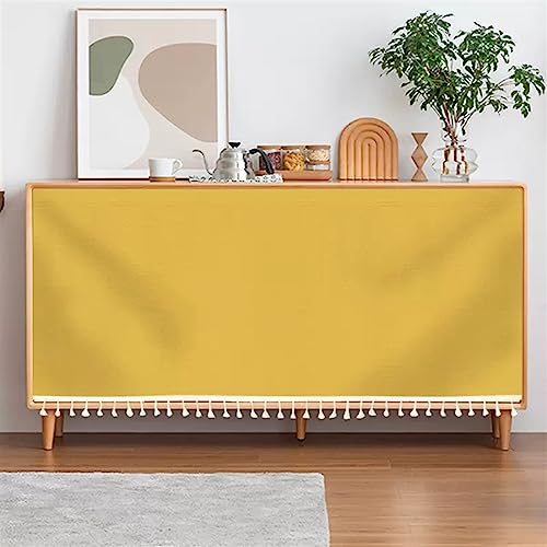 SK Studio Short Curtains for Kitchen Under Sink Curtains Adhesive