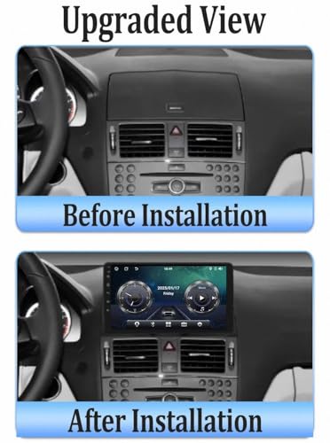Radio coche 2 DIN con Carplay inalámbrico: aparca seguro y conecta tu móvil en tu W204 2