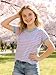 Girls Spring Summer Tops Teen Cute Vest Trendy 2026 Kids Cap Sleeve Crewneck Tanks Knit Top Pullover School Picture Outfits Light Pink