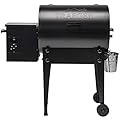 Traeger Grills Tailgater 20 Portable Wood Pellet Grill and Smoker, Black, 300 sq in