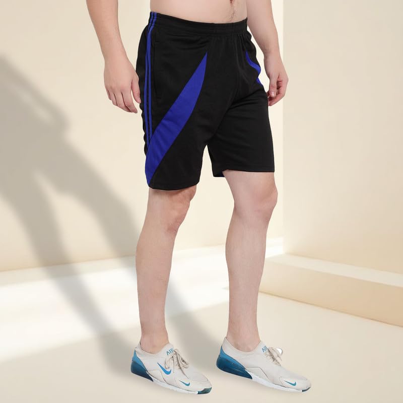Image of DIA A DIA Men's Gym Shorts with Zipper Pockets Breathable Sports Shorts