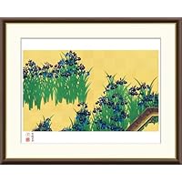 Amazon.co.jp: JHA 絵画 アート額絵 日本の名画 尾形光琳「千羽鶴香包