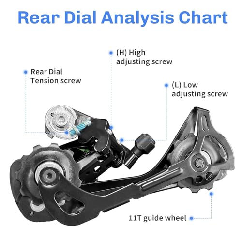 Relwears 7/8 Speed Derailleur RD-M3020-SGS Bike Rear Derailleur Direct by Relwears - Used condition - Image 4